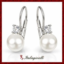 Eleganti Orecchini Perla in