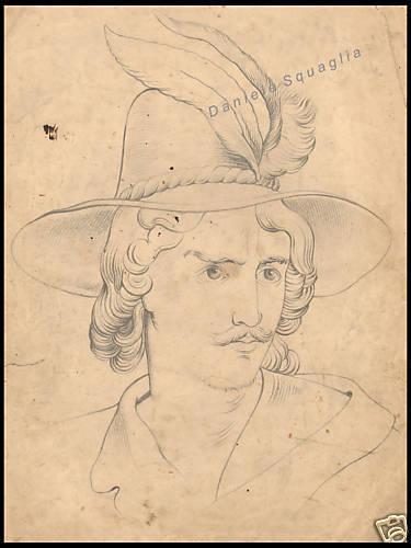 Disegno originale matita - originale, a