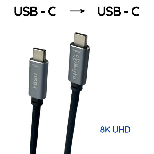 Cavo usb thunderbolt 8k - usb, 4.0