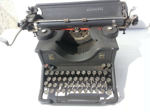 Macchina scrivere olivetti - macchina,