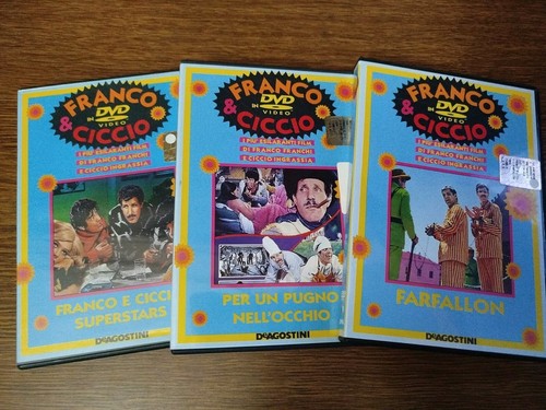 Lotto dvd franco franchi e - franco,