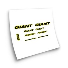 STAR SAM® ADESIVI ADESIVI Giant Reign Black ADESIVI TELAIO DECALCOMANIE...