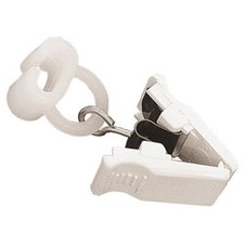 GANCIO GANCI SCIVOLANTI PER BINARIO TENDA A PINZA X 10