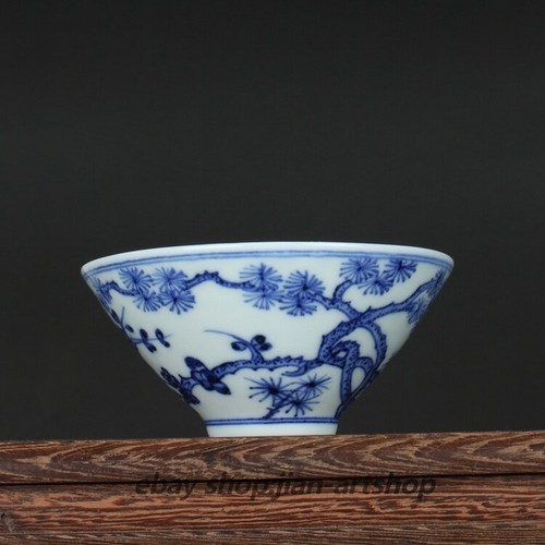 Cina porcellana blu e - 3,6",