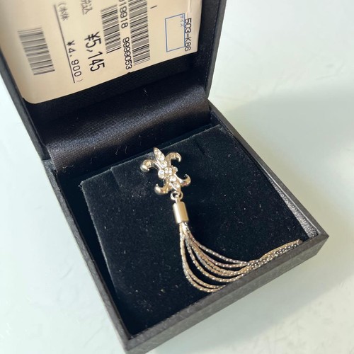 Spilla vintage con - , scatola