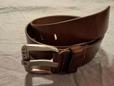 Cintura uomo DIESEL  B-STAR cm 85  col marrone Originale Made in  Romania 
