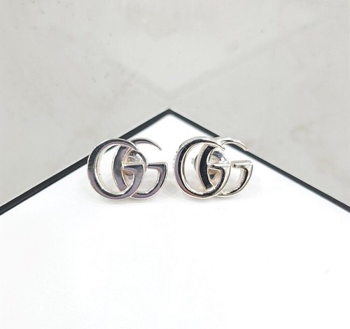 Orecchini gucci marmont - gg, in