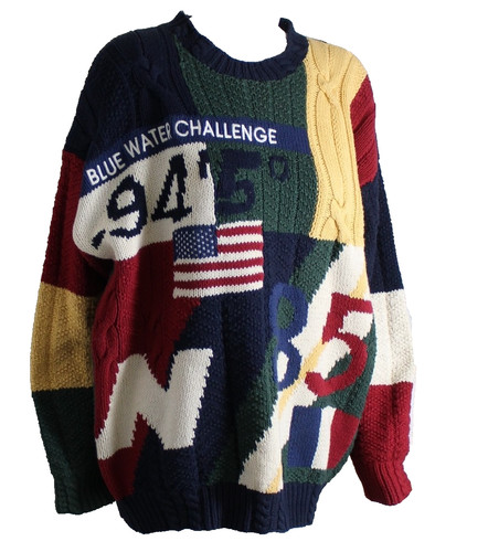 Maglione girocollo nautica - maglione,