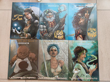 Massimiliano Frezzato , I custodi del maser 6 volumi  firmato con disegno