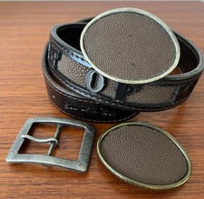 CINTURA SOAG IRON HEART BUZZ RICKSON PEZZO UNICO HANDMADE 550€ COME NUOVA!!!