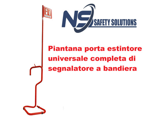 Piantana porta estintore - , con