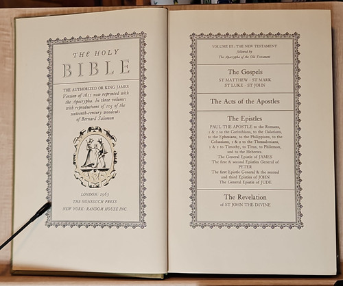 The holy bible volume - holy, bible: