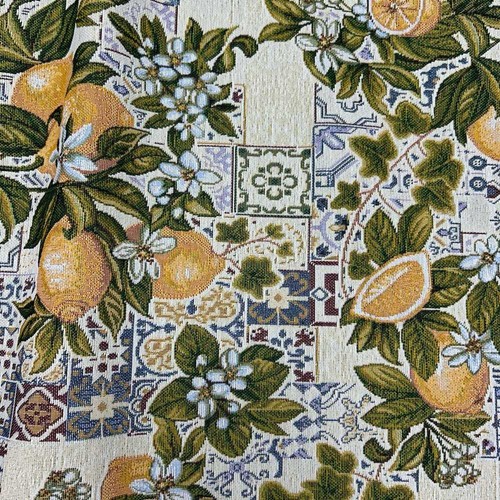 Tessuto gobelin limoni 50 - tessuto,