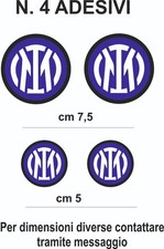 adesivi Inter  calcio serie A