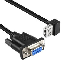 USB Female to RS-232 DB9