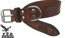 COLLARE IN CUOIO PELLE PER