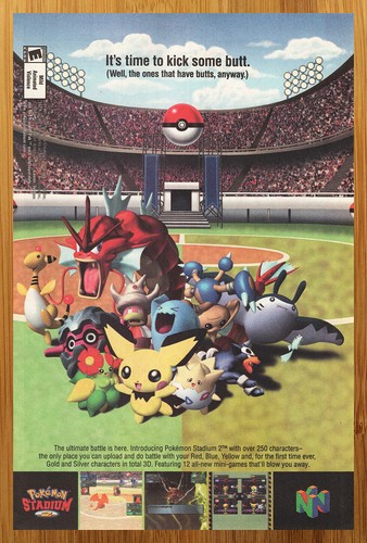 Pokemon stadium n64 2001 - n64,