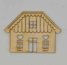 Sagoma in legno casetta larga