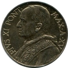 10 LIRE 1936 VATICANO VATICANO