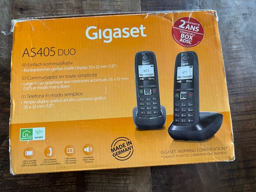Gigaset as405 duo téléphone - gigaset,
