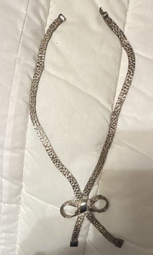 Collana vintage con - , fiocco