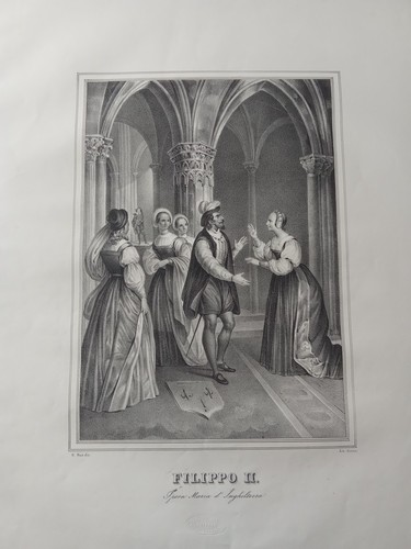 Litografia zezon filippo - zezon, ii