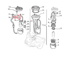 COPPER HOSE PUMP FUEL SUPPLY
