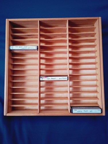 Contenitore legno per 45 - in,