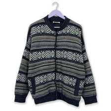 Cardigan vintage multicolore - cardigan,