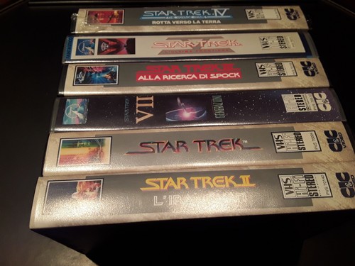 Vhs star trek lotto - star,