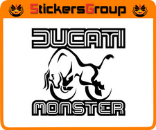 COPPIA ADESIVI DUCATI MONSTER