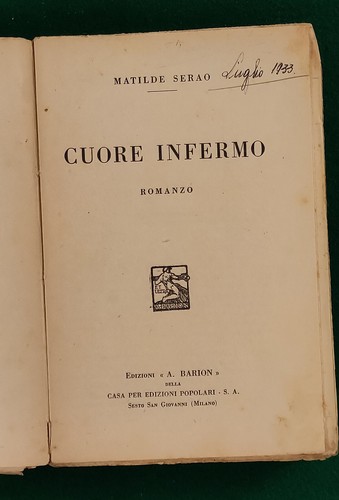 Matilde serao cuore infermo - matilde,