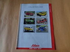 SCHUCO CATALOGO COLLECTION MACCHININE 2008 OTTIME CONDIZIONI