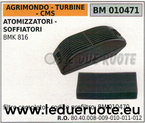8040008 8040009 filtro aria - 8040009,