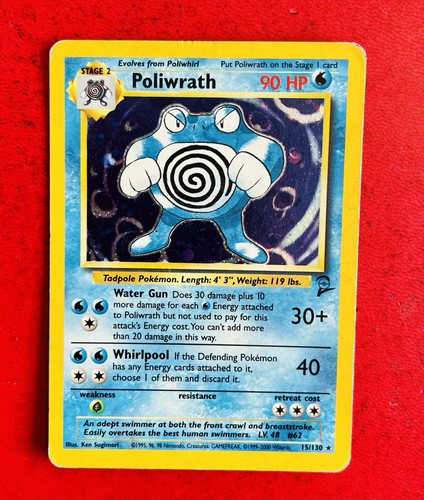 Lotto carte pokemon - carte, poliwrath