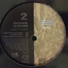 MICHAEL JACKSON EARTH SONG 12"