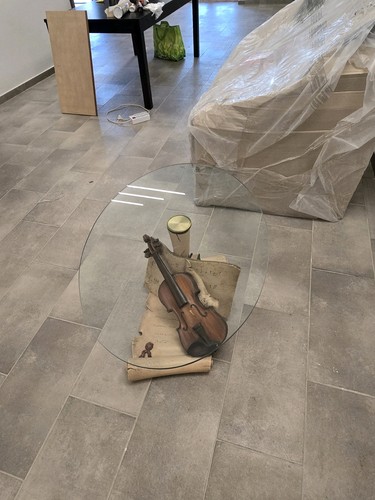 Tavolino salotto vetro con - tavolino,