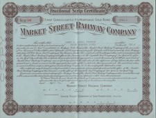 Market street railway company - market,