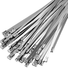 Fascette Metalliche 100 Pezzi