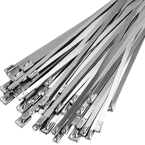 Fascette metalliche 100 pezzi - metalliche,