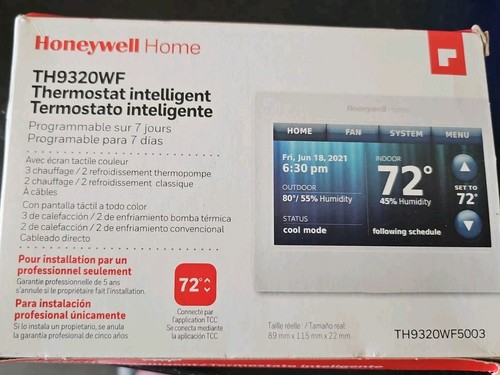 Honeywell th9320wf5003 - honeywell,
