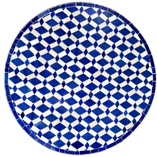 Piastra mosaico moro - piastra, blu