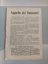 Arditi Squadristi Fasci Di Combattimento Parma 1921 Fascio Appello Dalmati Fiume