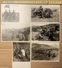 Lotto 14 Cartoline Fotografiche - Battaglione Camicie Nere / Divisione CC.NN.