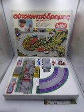 Aftokinitodromos - Raro set Speedway gigante greco vintage n. 3000 Kibi anni 70 in scatola