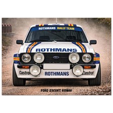 Poster Ford Escort RS1800 -