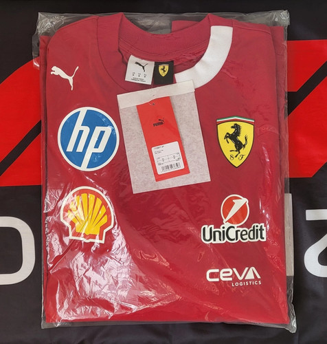 Shirt ferrari team - t-shirt, f1
