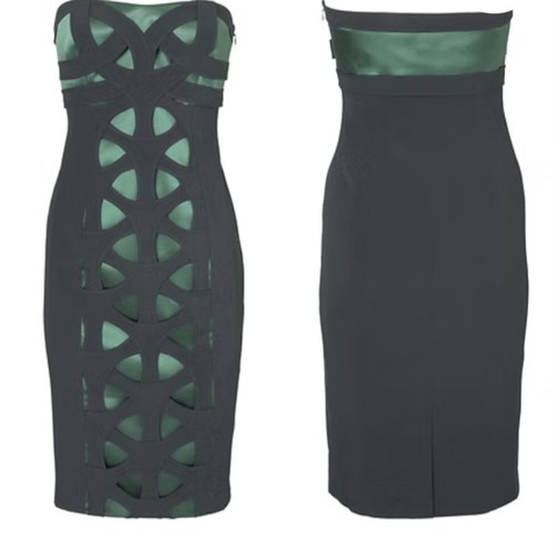 Abito tubino karen millen nero - tubino,