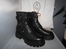 Black Ash Lewis Studded Boot