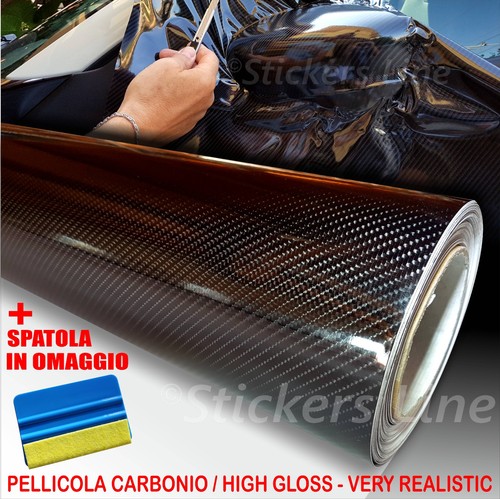 Pellicola adesiva carbonio - adesiva,